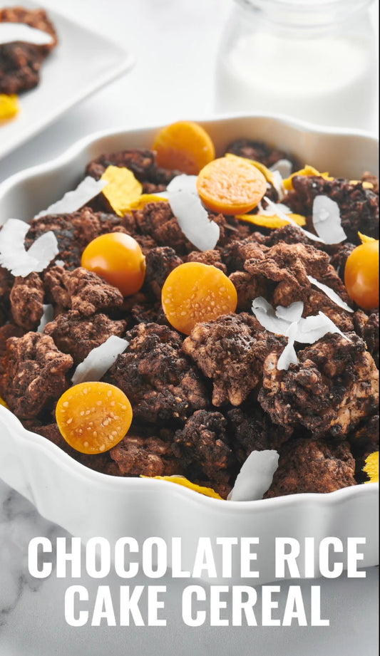 CHOCOLATE RICE CAKE CEREAL 