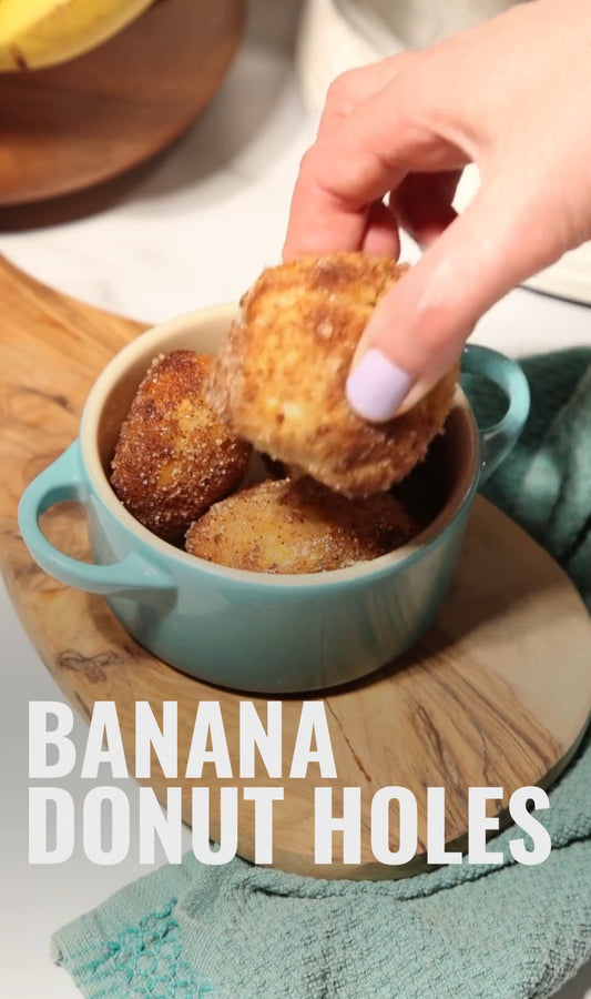 BANANA DONUT HOLES
