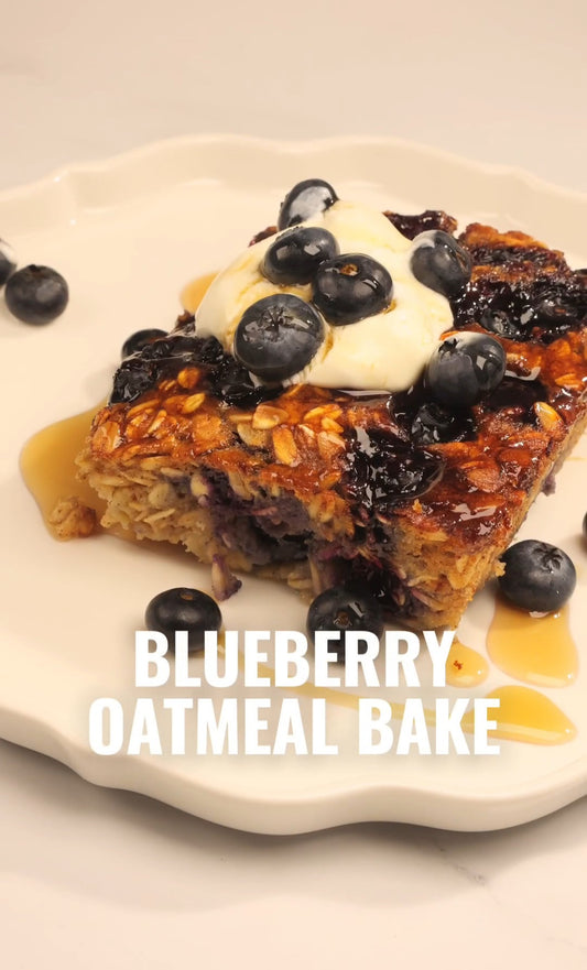 Blueberry Oatmeal Bake 