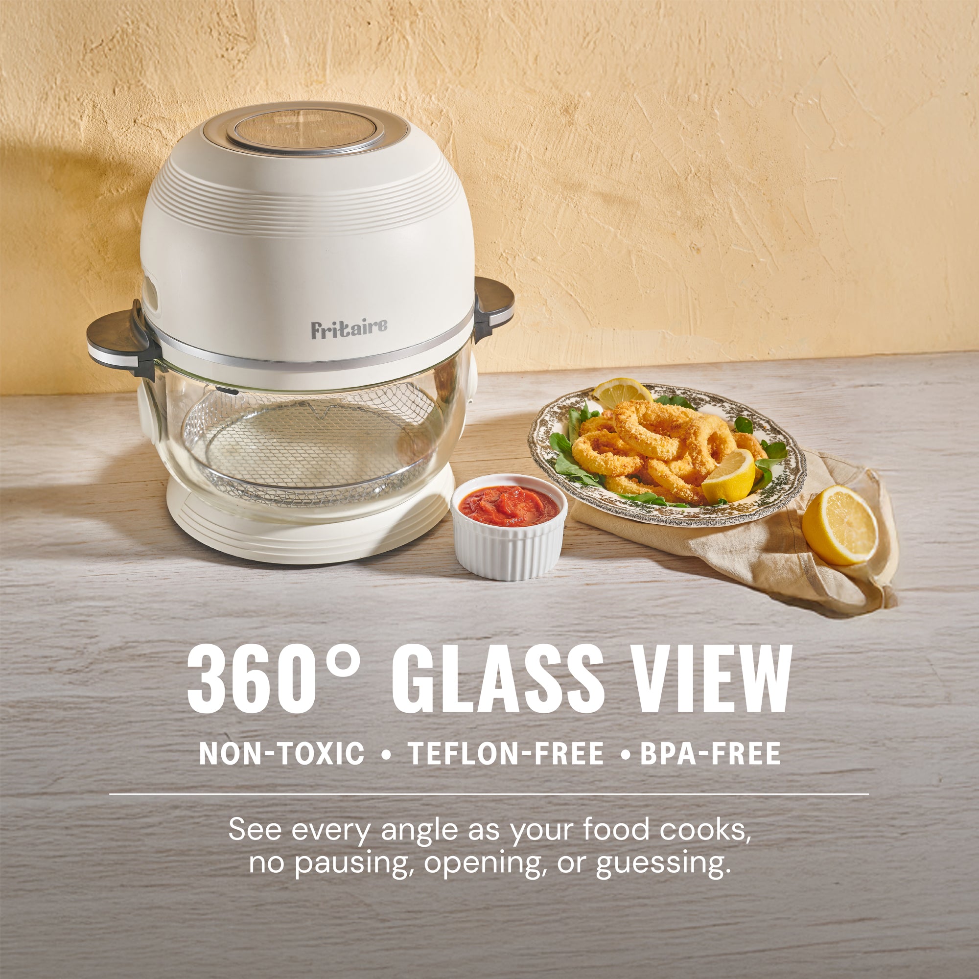 Self-Cleaning Air Fryer™ & Non-Toxic Air Fryer™ - White