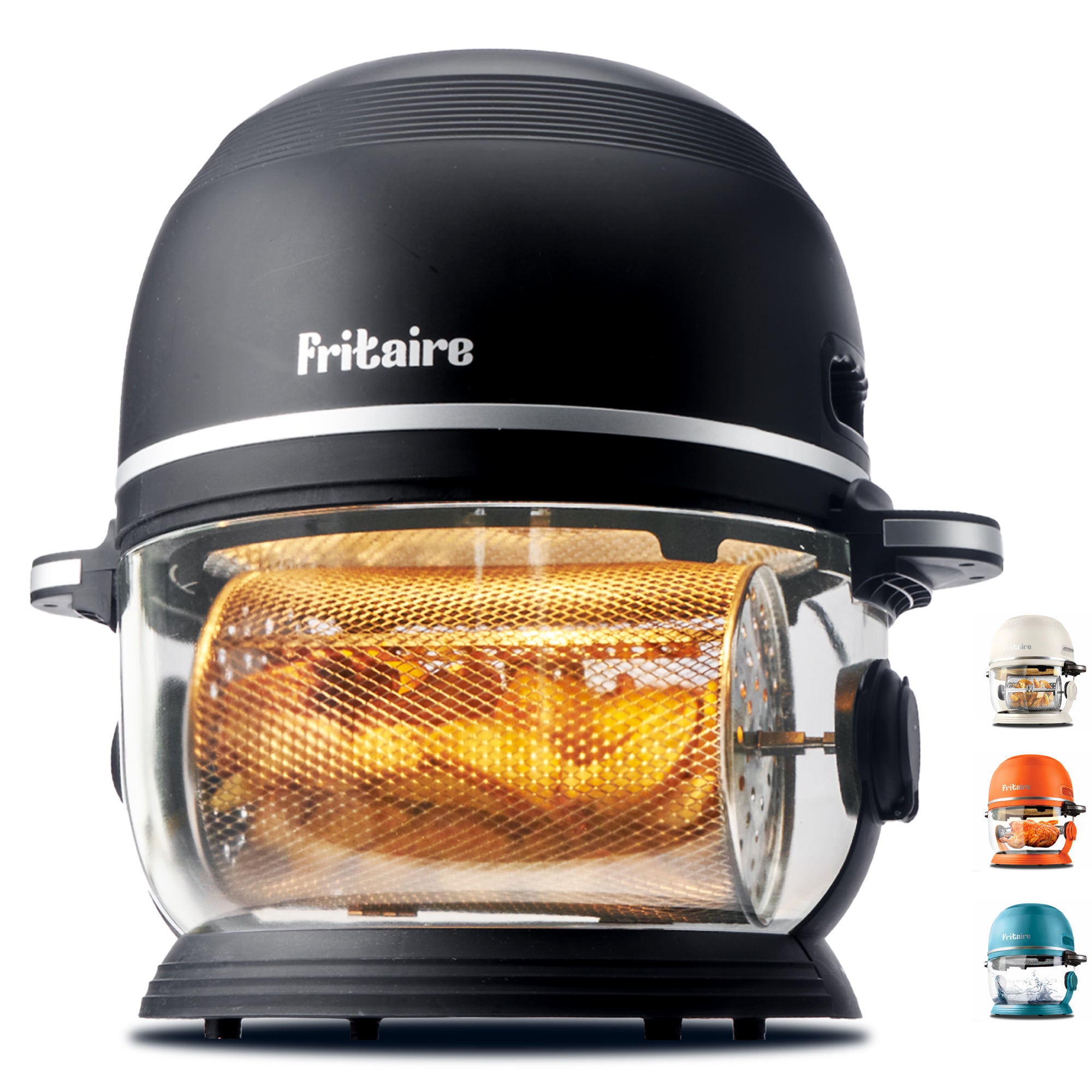 Fritaire Self Cleaning And BPA Free Glass Bowl Air Fryer Black fritaire-self-cleaning-and-bpa-free-glass-bowl-air-fryer-black