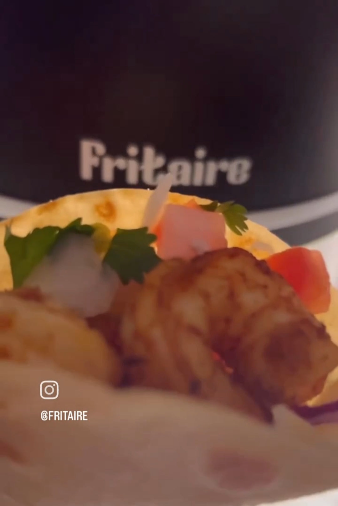 Air Fryer Shrimp Taco