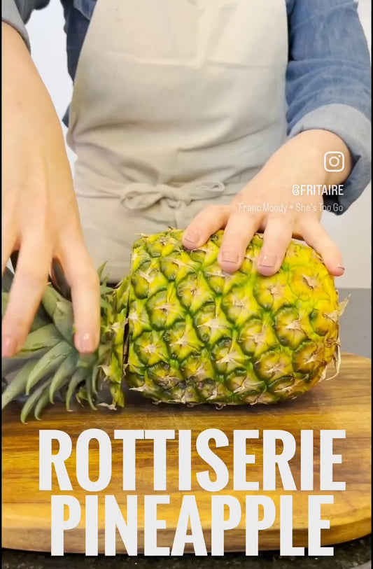 Try out this Rotisserie Pineapple this summer in you Fritaire airfryer