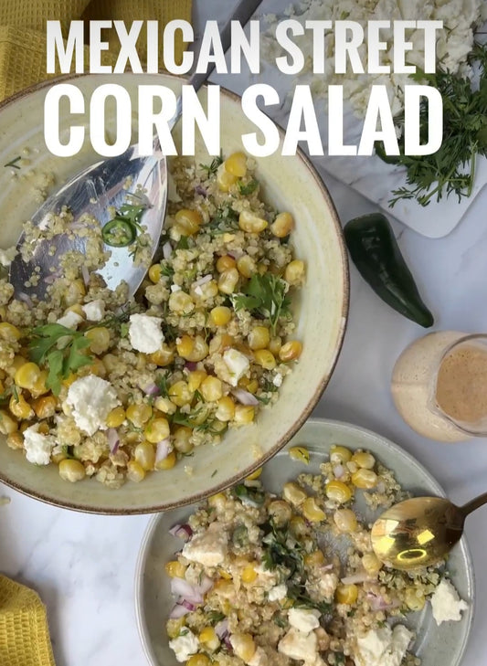 Mexican street corn salad