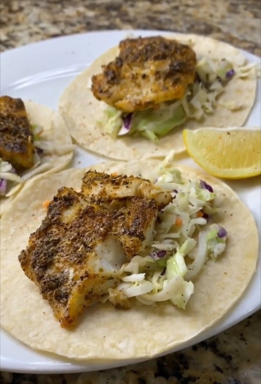 Fish tacos 🌮 Sign us up!!!!!