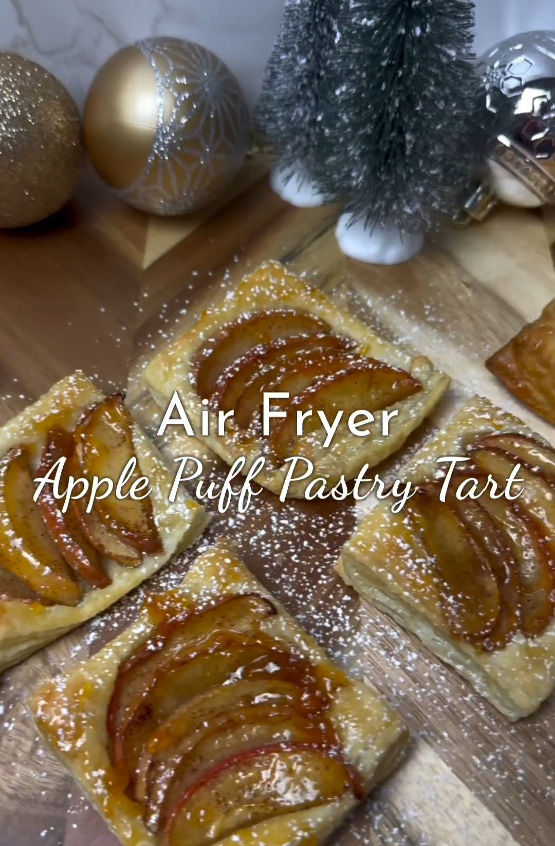 Apple Puff Pastry Tart 🍎🥐