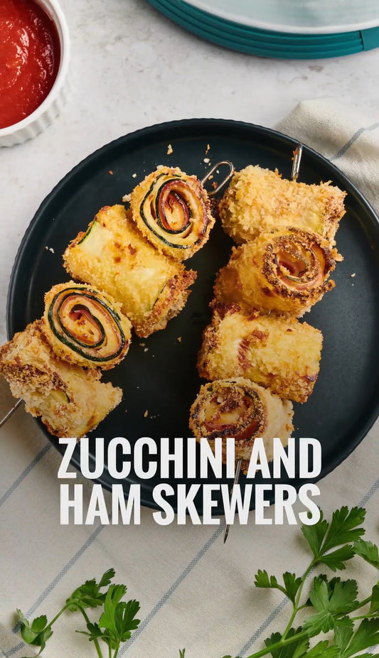 ZUCCHINI AND HAM SKEWERS⁠