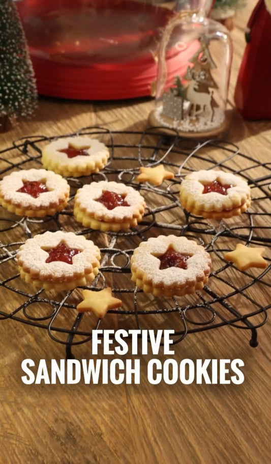 Festive Sandwich Cookies