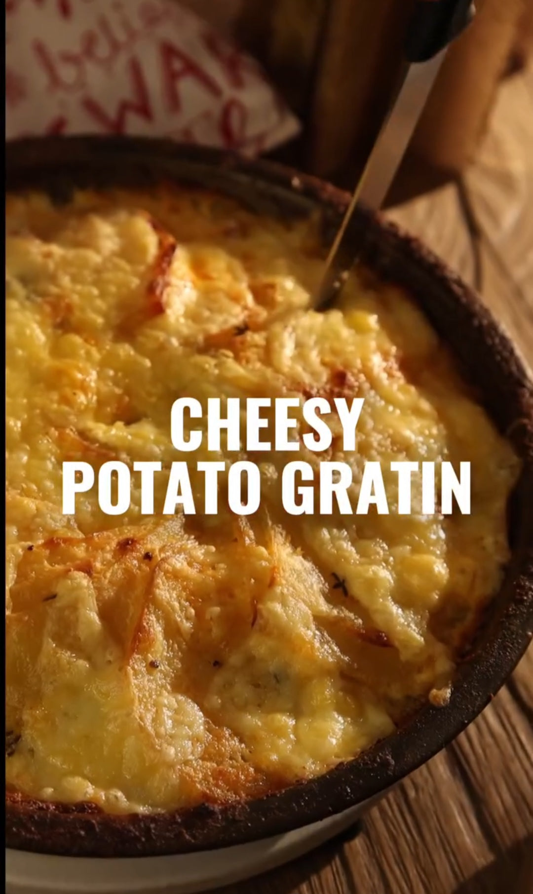 Cheesy Potato Gratin⁠