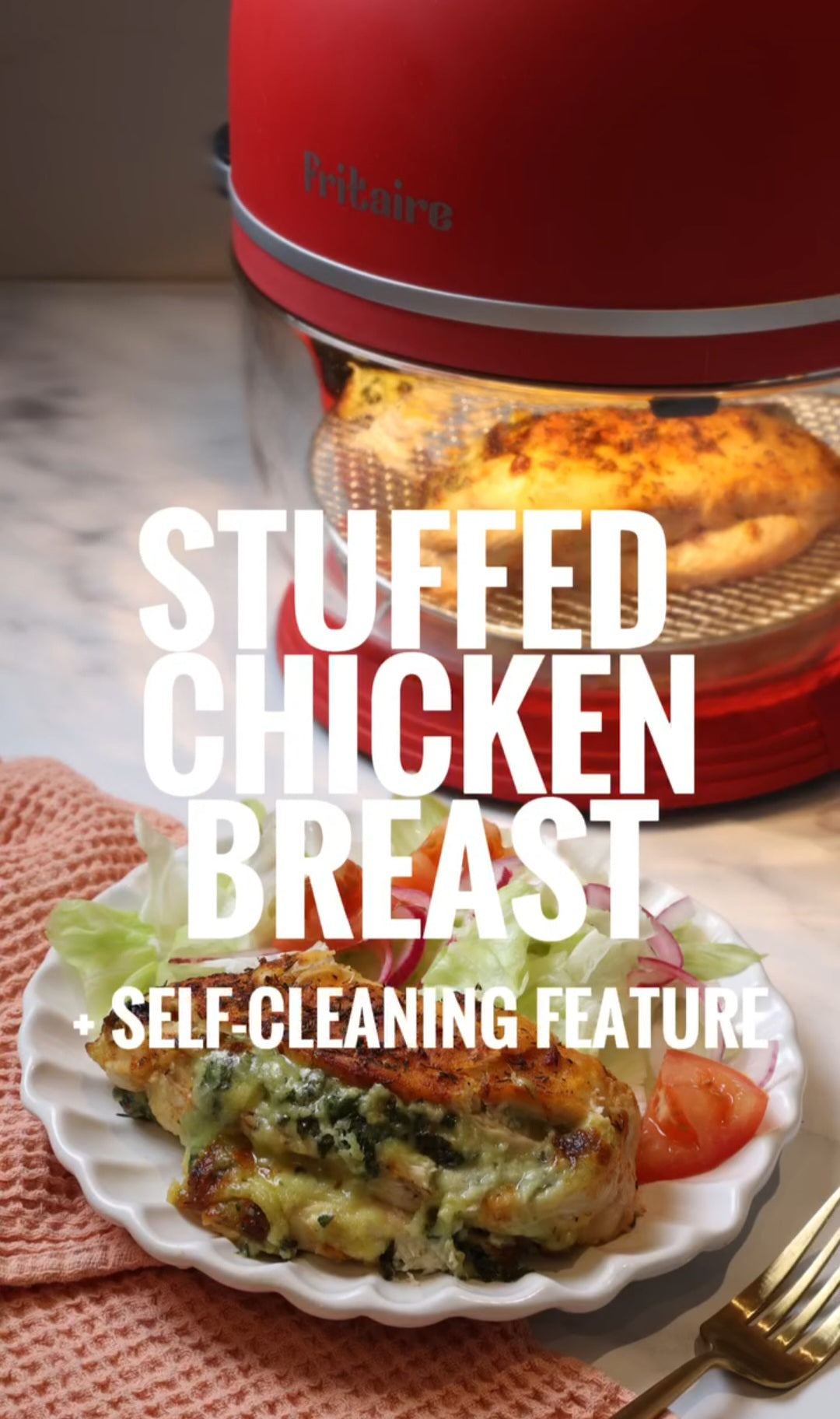 Stuffed Chicken Breast (Self-Cleaning Feature)