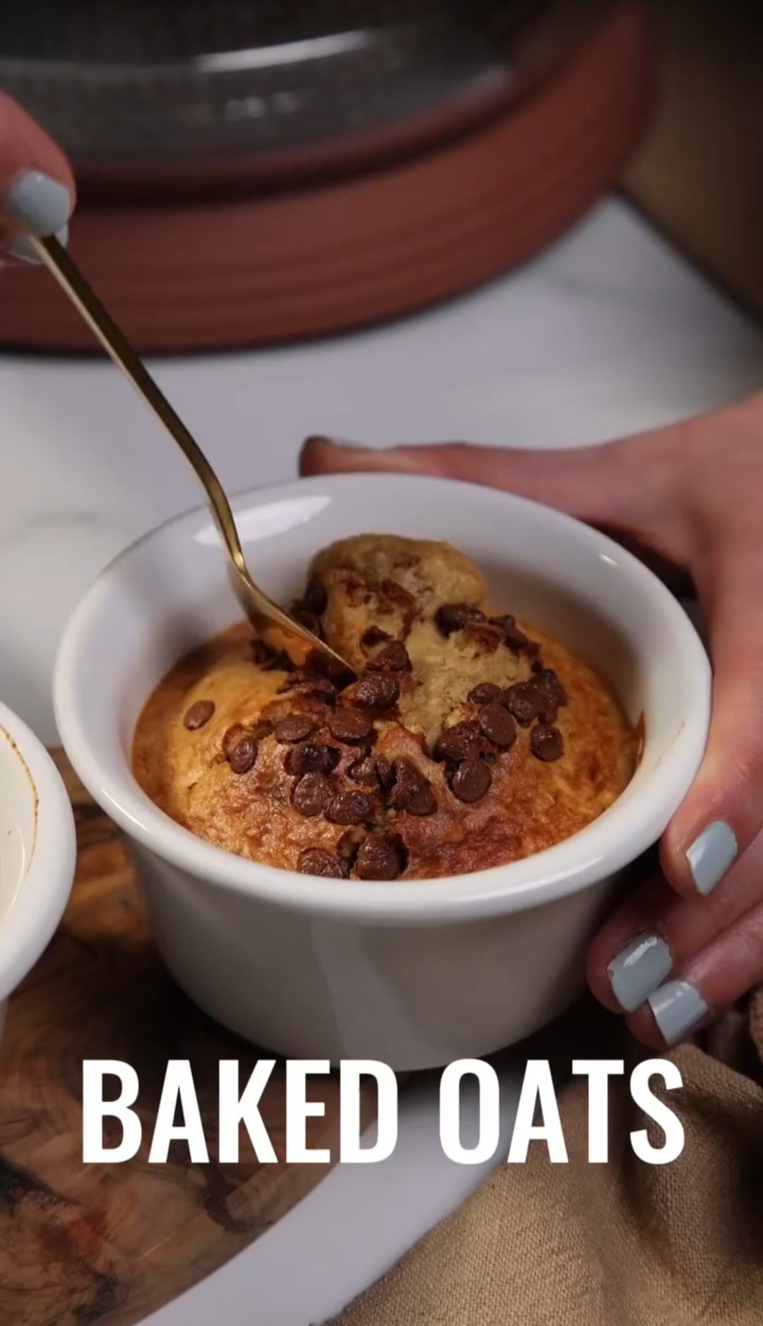 Chocolate Chip Baked Oats