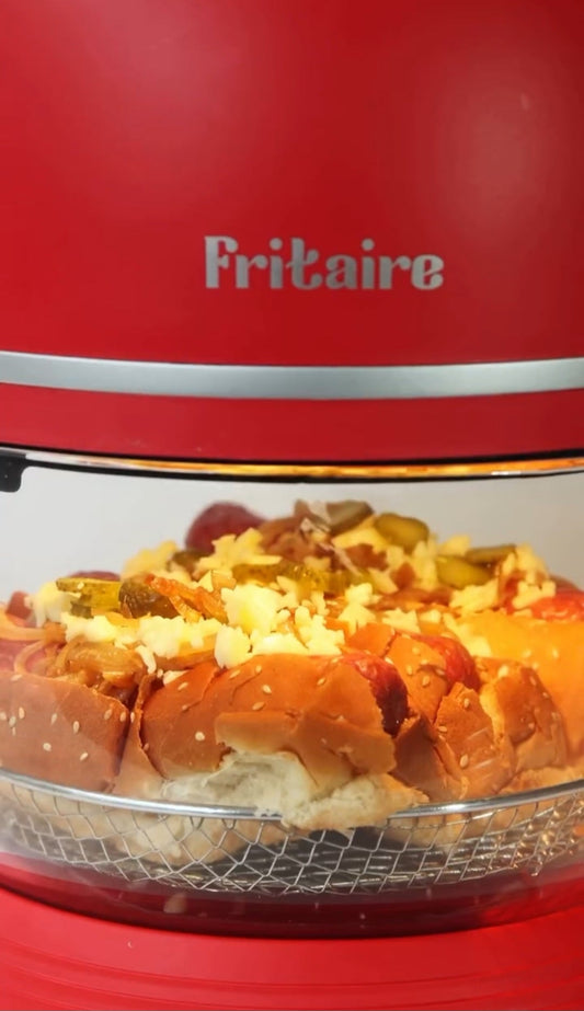 AIR FRYER HOT DOGS 🎆🌭