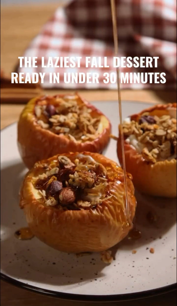 Creamy Baked Apples