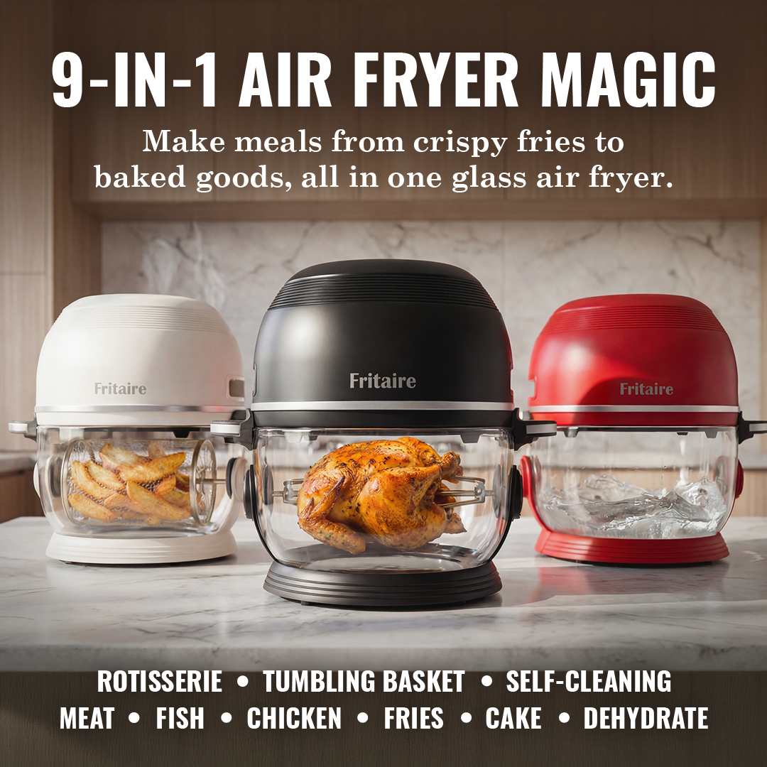 Self-Cleaning Air Fryer™ & Non-Toxic Air Fryer™ - White