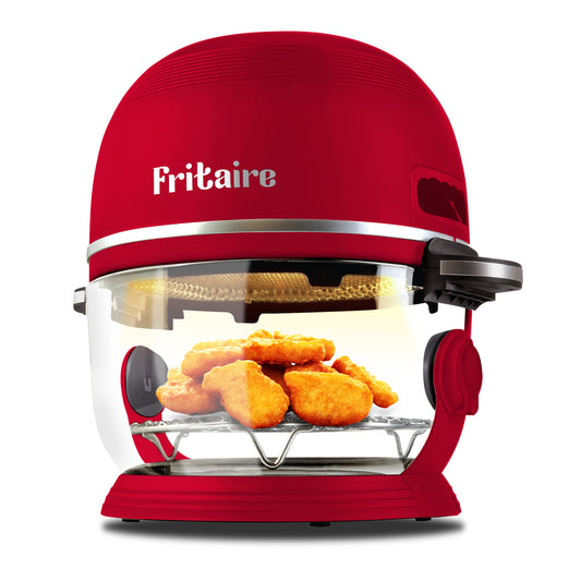 The Self-Cleaning Glass Bowl Air Fryer - CHERRY