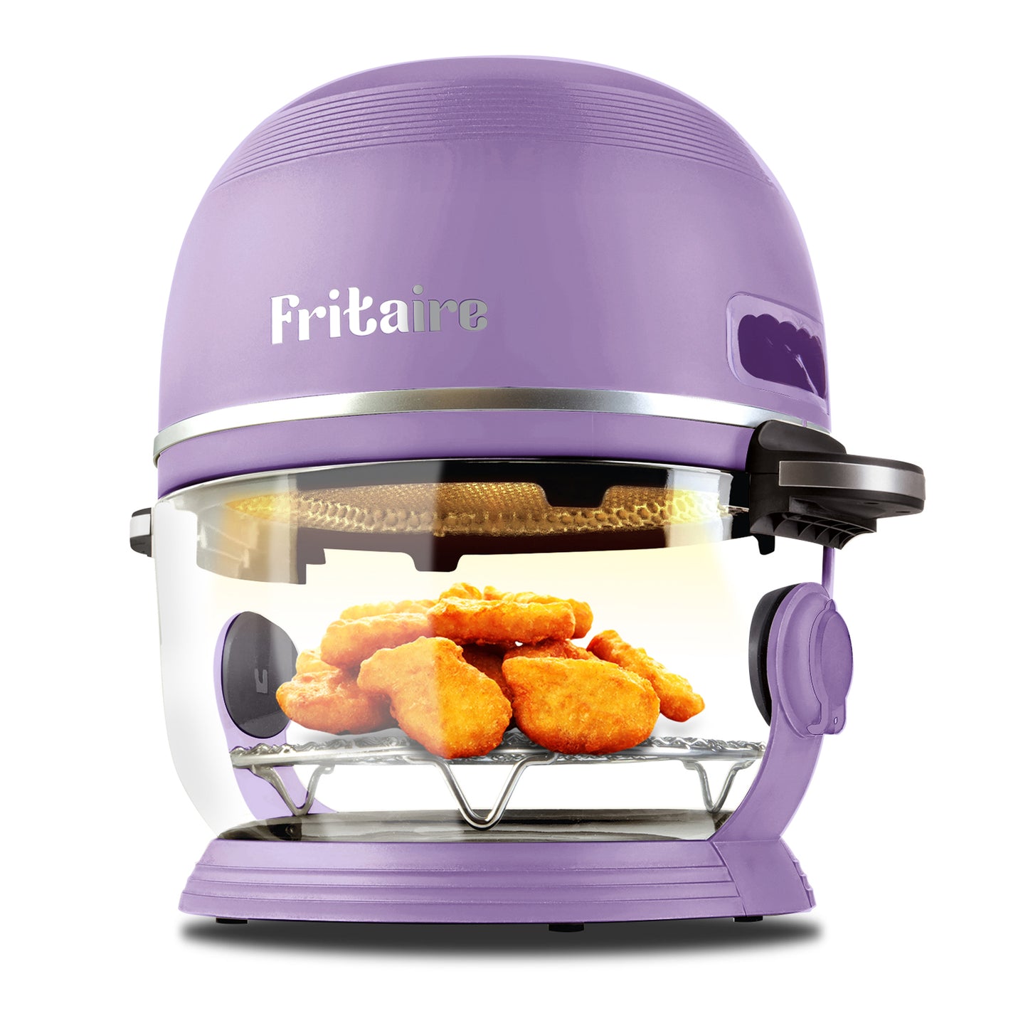 The Self-Cleaning Glass Bowl Air Fryer - LAVENDER