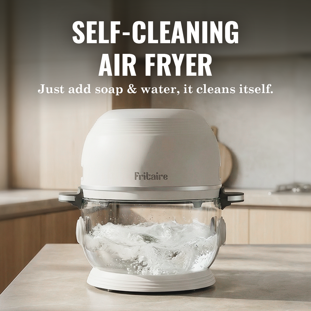 Self-Cleaning Air Fryer™ & Non-Toxic Air Fryer™ - White