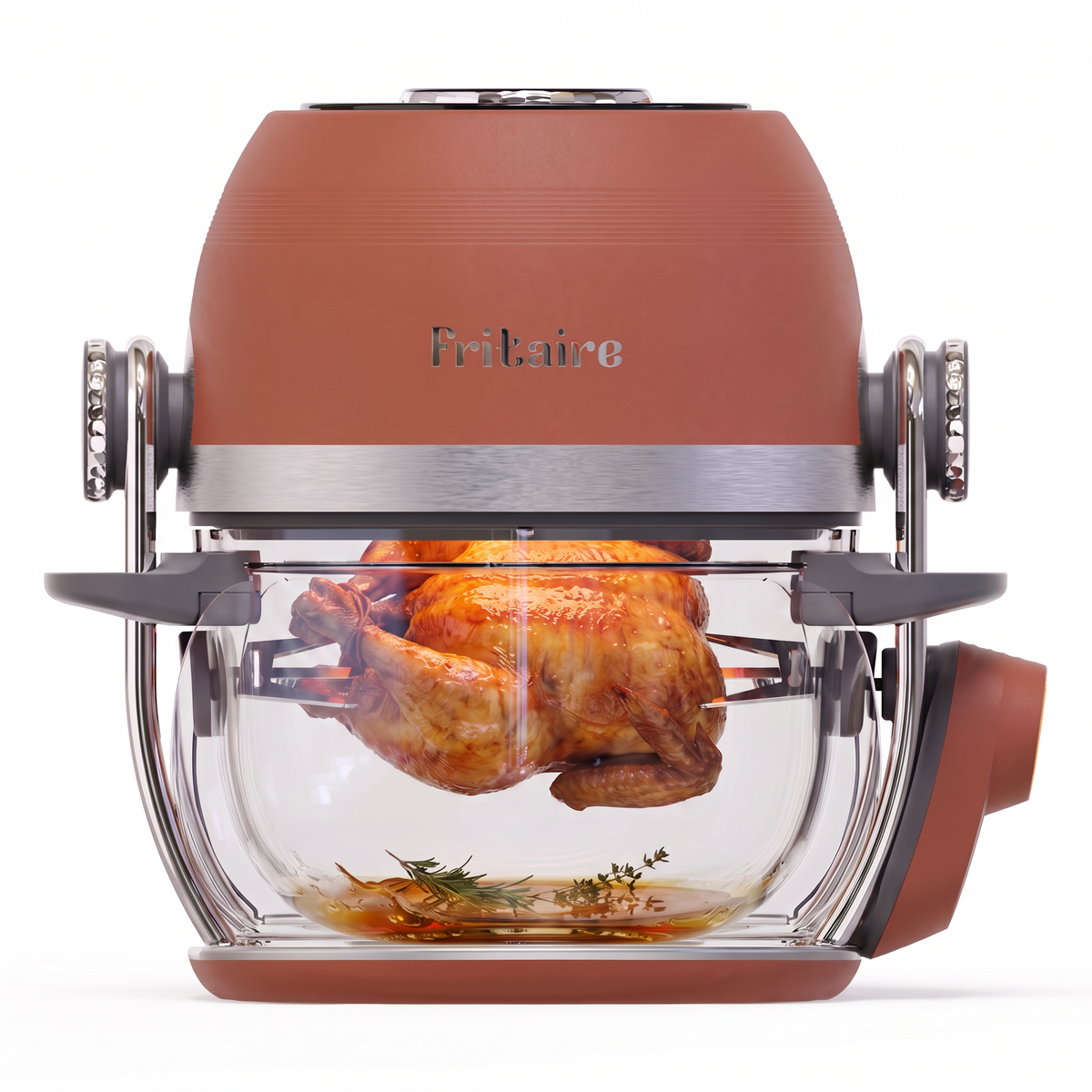 Deluxe Self-Cleaning Air Fryer™ & Non-Toxic Air Fryer™ - Terracotta