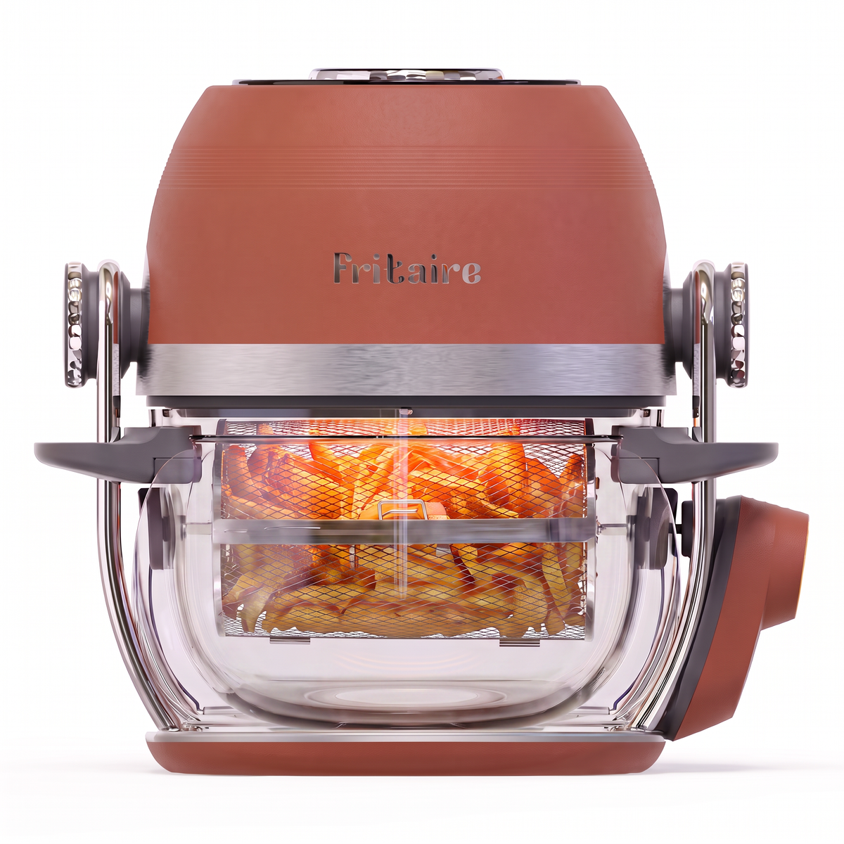 Deluxe Self-Cleaning Air Fryer™ & Non-Toxic Air Fryer™ - Terracotta
