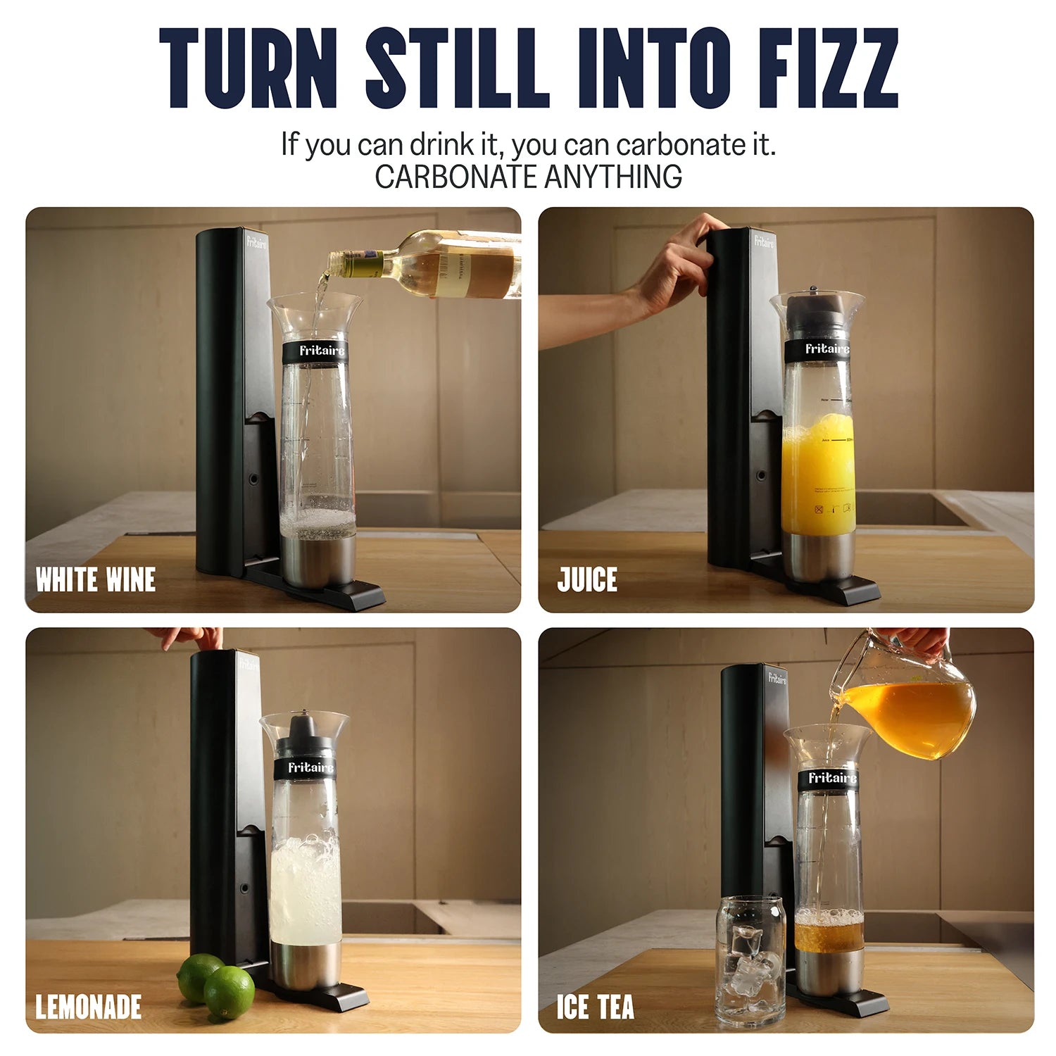 Fritaire Fizze - The Soda Maker Machine