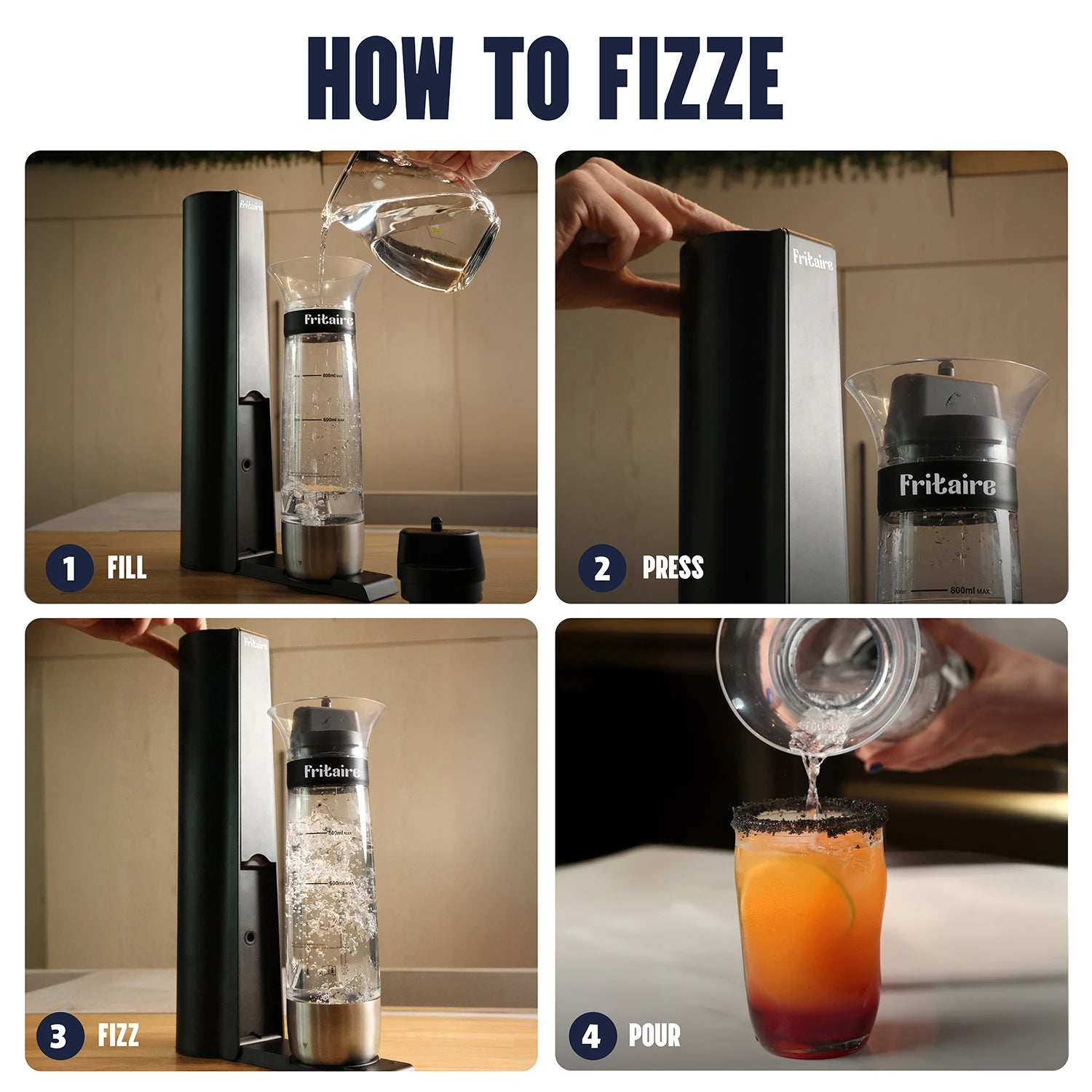 Fritaire Fizze - The Soda Maker Machine