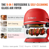 Self-Cleaning Air Fryer™ & Non-Toxic Air Fryer™ - Cherry