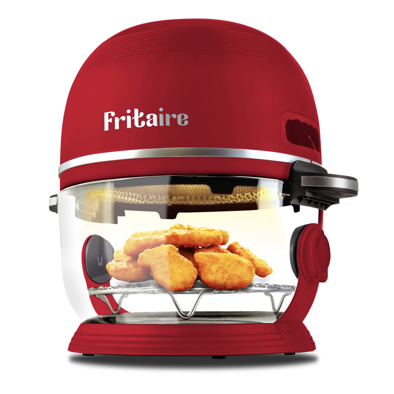 The Self-Cleaning Glass Bowl Air Fryer - Cherry