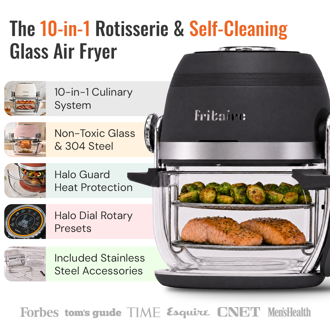 Deluxe Self-Cleaning Air Fryer™ & Non-Toxic Air Fryer™ - Lychee Rose