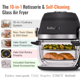 Deluxe Self-Cleaning Air Fryer™ & Non-Toxic Air Fryer™ - Lychee Rose