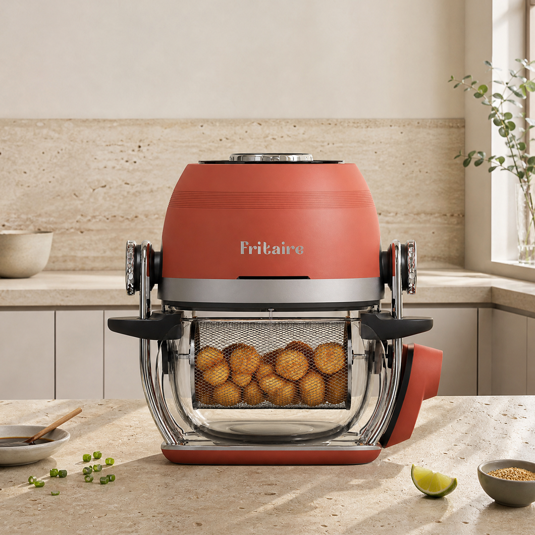 Deluxe Self-Cleaning Air Fryer™ & Non-Toxic Air Fryer™ - Terracotta