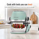 Deluxe Self-Cleaning Air Fryer™ & Non-Toxic Air Fryer™ - Lychee Rose