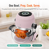 Deluxe Self-Cleaning Air Fryer™ & Non-Toxic Air Fryer™ - Lychee Rose