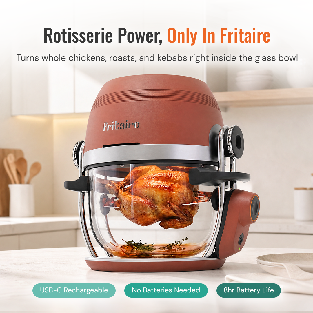 Deluxe Self-Cleaning Air Fryer™ & Non-Toxic Air Fryer™ - Lychee Rose