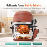 Deluxe Self-Cleaning Air Fryer™ & Non-Toxic Air Fryer™ - Lychee Rose