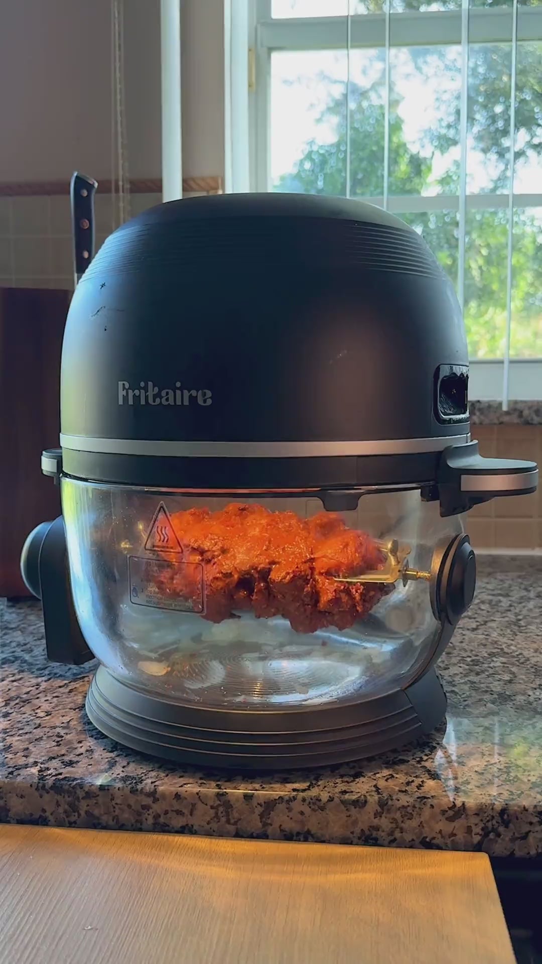 エアーフライアー The Self-Cleaning Non-Toxic Air Fryer - Orange – Fritaire