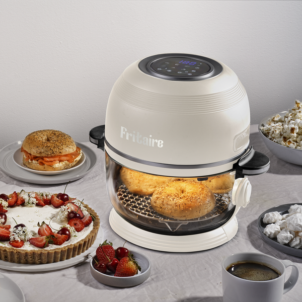 The Self-Cleaning Glass Bowl Air Fryer - LILY WHITE