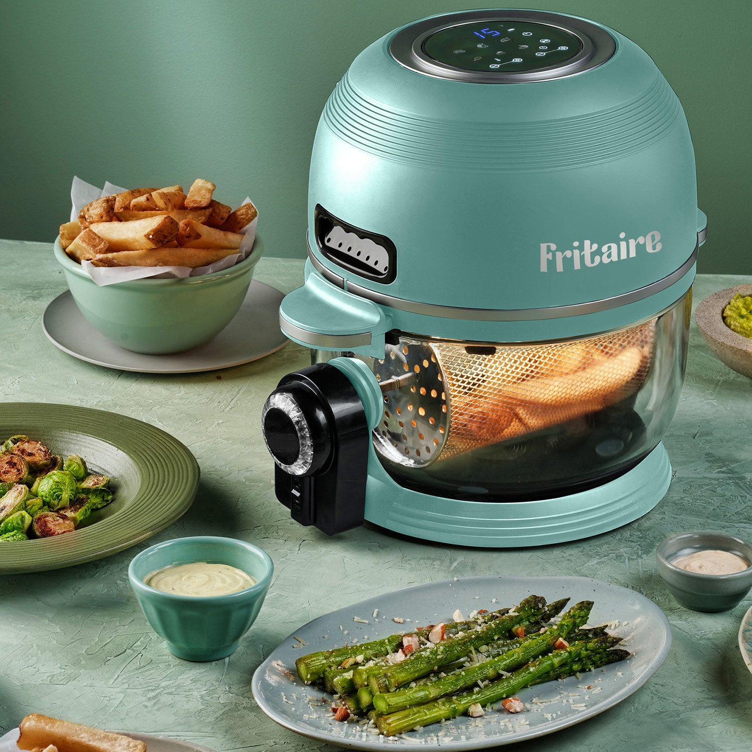 Lily Self-Cleaning Transparent Air Fryer  